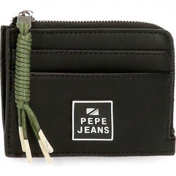 Pepe Jeans Bea monedero con tarjetero negro