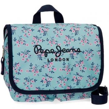 Pepe Jeans Denise Neceser de Viaje, 25 cm, 7 litros, Azul