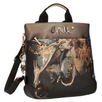 Mochila Anekke Negra Chic