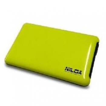 Nilox DH0002YL-External Case for Hard Disk 2.5, USB 3.0, Yellow