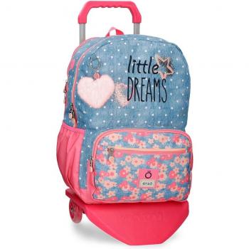 Mochila Enso Little Dreams con carro y dos compartimentos