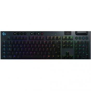 Logitech G G915 Lightspeed Tastiera Meccanica Tattile Senza Fili Bluetooth AZERTY Nera