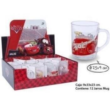 Jarra de Vidrio Carros Disney