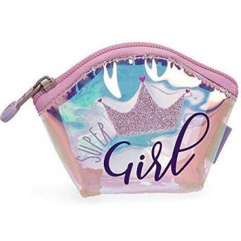 Enso Super girl Monedero Rosa 11x8x4 cms TPU y PVC