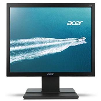 Acer V176Lbmd Monitor da 17, Risoluzione 1280x1024, Frequenza 75 Hz, Formato 5:4, Contrasto 100M:1, Luminosità 250 cd/m², Tempo di Risposta 5 ms, Speaker Integrati, VGA, DVI (w/HDCP), Nero