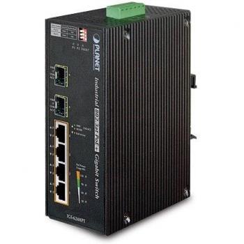 Planet IGS 624hpt Gigabit Ethernet (10/100/1000) Porta Ethernet