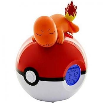 Teknofun Despertador Digital Charmander con Luz Difusora