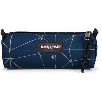 Eastpak Benchmark Single Estuche, 21 cm, Azul (Cracked Blue)