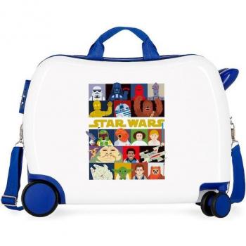 Maleta infantil Star Wars personajes 2 ruedas