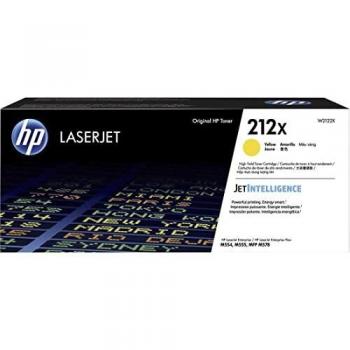 HP 212X High Yield Yellow Original LaserJet Toner Cartridge (W2122X)
