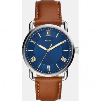 Reloj de hombre Fossil Copeland FS5661 de piel marrón