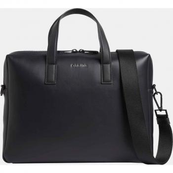 Portadocumentos reciclado Calvin Klein negro con espacio para portátil