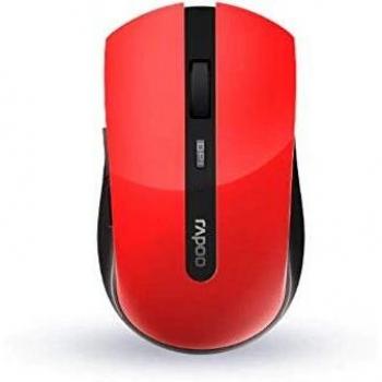 Mouse Rapoo 7200M Wireless Rosso