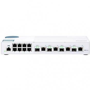 QNAP QSW-M408-4C Switch di Rete Gestito L2 Gigabit Ethernet (10/100/1000) Bianco QSW-M408-4C