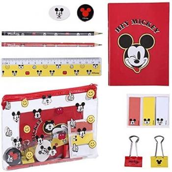Set de Papelería Mickey Mouse 10 Piezas