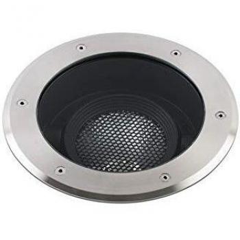 Foco empotrable de jardín Geiser Acero inoxidable 1 bombilla 26cm