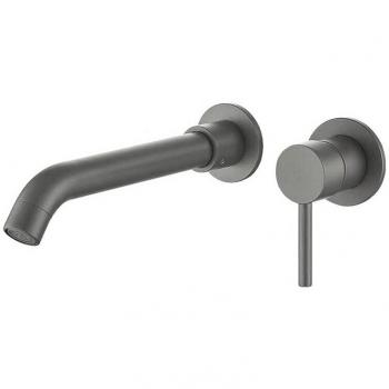 Grifo Empotrado Redondo Valaz Guadiana – Latón Gun Metal