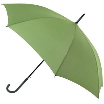 Colección Básica de Paraguas Vogue para Mujer Tejido Pongee y en Doce Bonitos Colores. Fabricada con Varillas de Fibra de Vidrio, automático y Sistema antiviento (Verde)