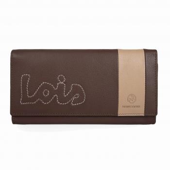Bolso de piel LOIS modelo 28420 color marrón