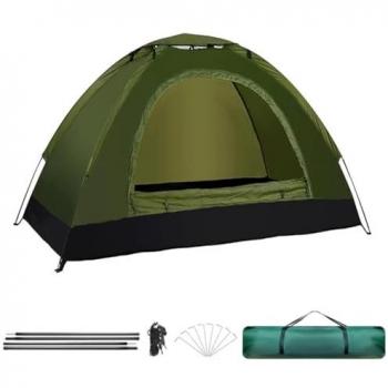 Carpa Iglu Verde Impermeable 4P • COSHANO