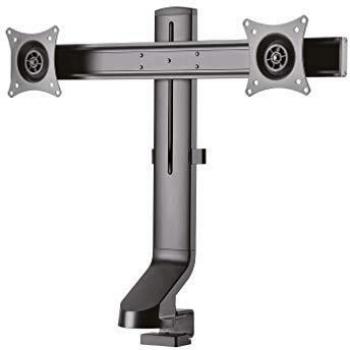 NewStar FPMA-D860DBLACK Supporto da tavolo per monitor nero doppio 14kg