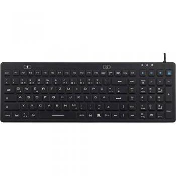 Tastiera USB Industriale Renkforce Antipolvere e Antispruzzo