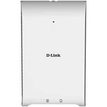 D-Link DAP-2622 Wireless AC1200 Wave 2 PoE Access Point, Indoor Wall-Mounted, MU-MIMO, Multiple Operating Modes, Gigabit Ethernet, PoE Out, Centralized Management
