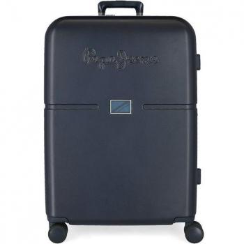 Maleta Trolley 70cm Accent marino Pepe Jeans
