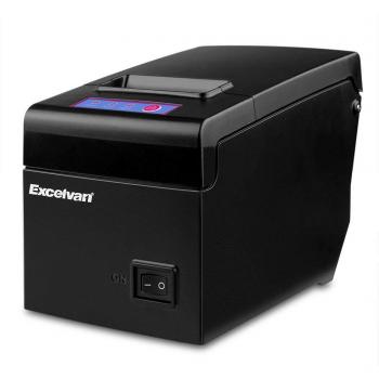 Excelvan Bluetooth 58mm Termico Ricevuta Stampante a Matrice per 83mm Diametro ESC/POS/USB per Android/iOS/Linux / Win2000 / Win2003 / WinXP / Win7 / Win8 / Win8.1 / Win10 Nero