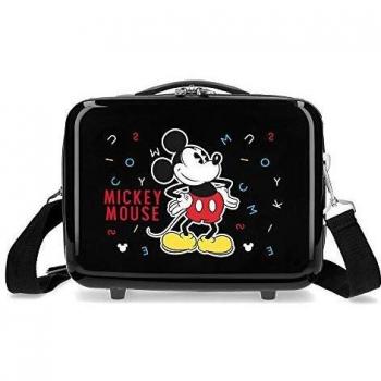 Neceser ABS Mickey Letras Negras