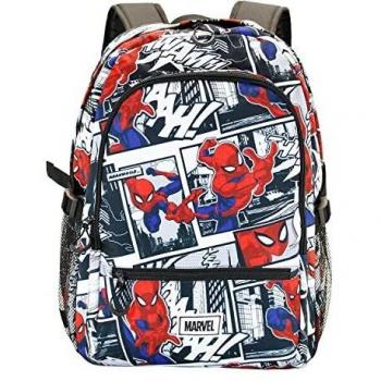 Karactermania Mochila Spiderman Historias Lucha HS FAN, Multicolor