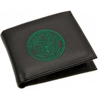 Cartera Bordada Celtic FC Negra y Verde