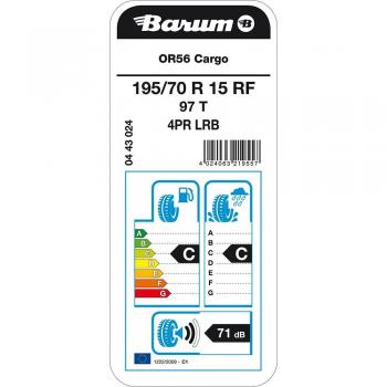 Neumático de Verano Barum OR56 Cargo RF
