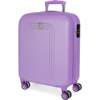 Maleta de cabina Movom Riga rígida 55cm morada
