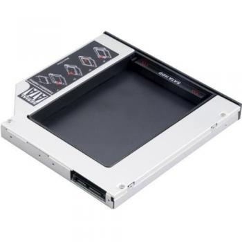 Akasa N.Stor Adattatore da 1xODD a 1x2.5, Nero