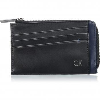 Calvin Klein L3ON Cardholder with ZIP, Bolsa para Hombre, Negro (Black), 2x8x12 cm (b x h x t)