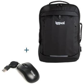 Iggual Pack bundle mochila + ratón