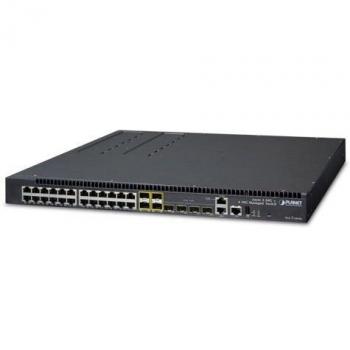 Switch gestito Layer 3 24 porte Gigabit 4 slot opzionale 10G Stackable