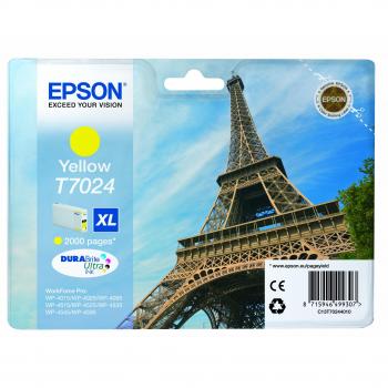 Epson T702440 GIALLO Workforce PRO Inkjet / getto d'inchiostro Cartuccia originale