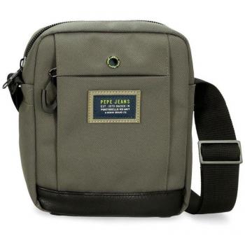 Bandolera mediana Leighton verde Pepe Jeans