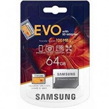 Micro SD Evo 64GB UHS I Samsung MB-MP64HA/EU 8806090168338