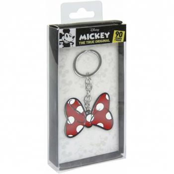 Llavero Cerdá Minnie Lazo Rojo de 9 cm