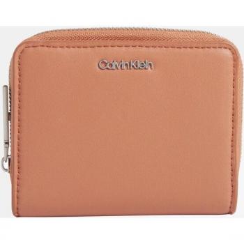 Cartera Calvin Klein Naranja con Cremallera y RFID