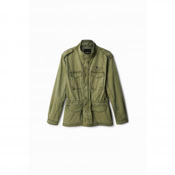 Parka Militar Desigual Verde Alta Tecnología