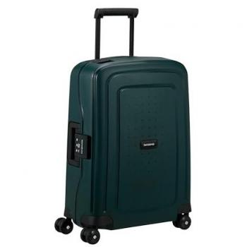 Súper Cabina 34L – Samsonite S’Cure Spinner Verde Oscuro