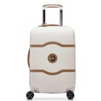 Maleta Delsey Paris Chatelet Air 2.0 38L blanco crema marrón