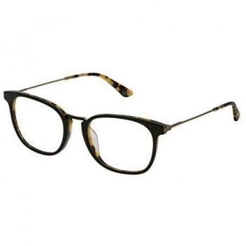 Police VPL6865106E3 Gafas para Hombre Verde/Havana 51/20/145