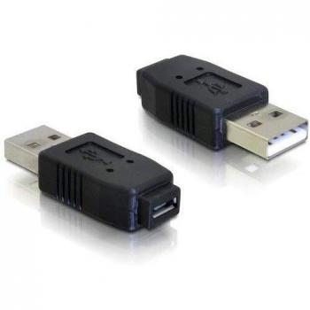 DeLock USB Micro-A+B Female to USB 2.0 A Male Adapter
