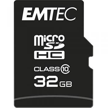 EMTEC 32GB MicroSDHC Class 10 Classic Memory Card