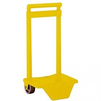 Safta-641090805 Carro Portamochilas, color amarillo